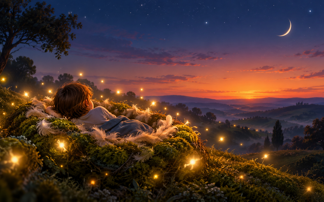 Slaapmeditatie voor ouders met kinderen: Het Lichtjesnest